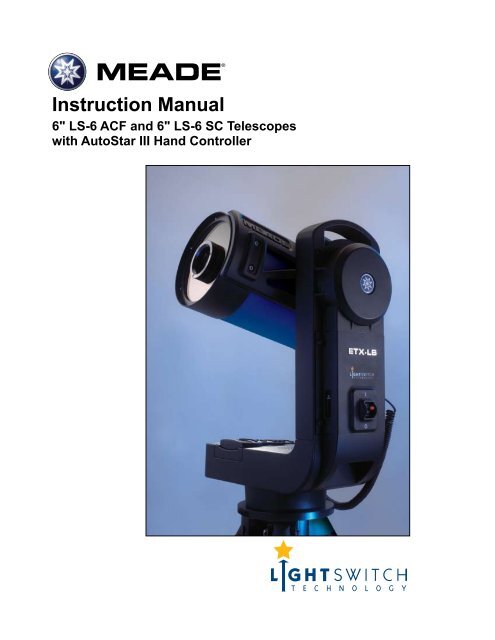 meade autostar ii manual meade autostar ii manual