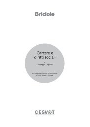 Carcere e diritti sociali - Comune di Firenze