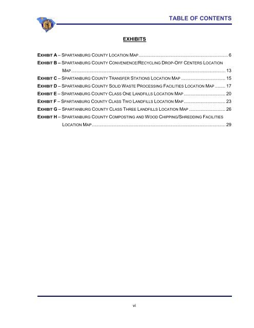 Solid Waste Management Plan - Spartanburg County