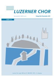 Blumige Ideenfür Balkon, Garten, Wohnung, Büro - Luzerner Chor