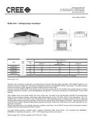 Spec Sheet PDF - Cree