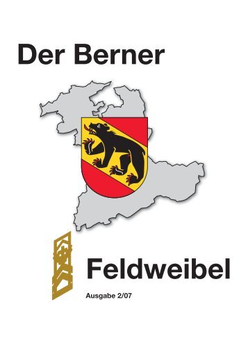 Der Berner Feldweibel - Feldweibelverband des Kantons Bern