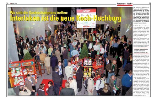 Forum der Köche - Hotellerie et Gastronomie Verlag