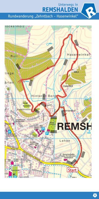 von Grunbach nach Winnenden - Gemeinde Remshalden