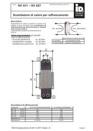 Scambiatore di raffreddamento