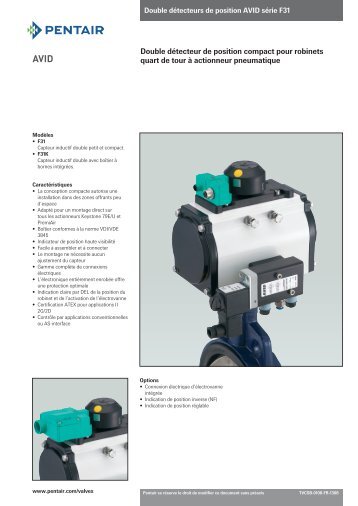 Téléchargement - Pentair Valves & Controls