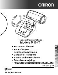 ModÃ¨le M10-IT - Omron Healthcare