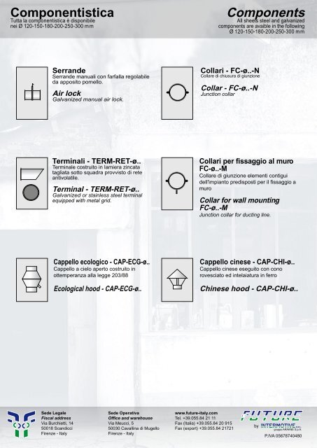 Aspirazione gas di scarico - Produkt