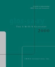 IBES Glossary