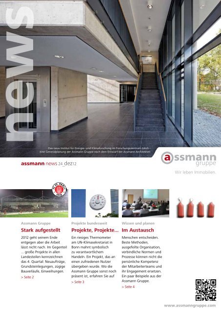 Stark aufgestellt assmann news 24_dez12 ... - Assmann Gruppe