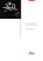 Leica TCS SP5 Leica TCS SP5 X User Manual - ZMBH