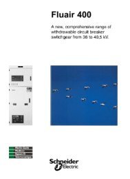 F400 brochure - Schneider Electric