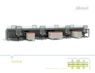 TYPICAL ID: INV-T-004 09.11 | 6' x 5', 24' x 10' - Allsteel