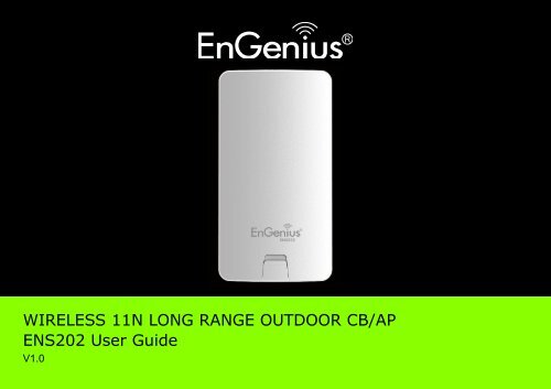 goedkoop nogmaals fout ENS202 User Manual - EnGenius Technologies