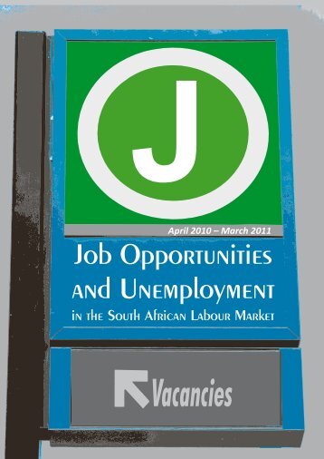 Job Opportunities and Unemployment - Department of Labour