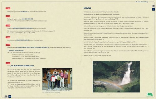 100 Jahr Wasserfallweg 08/01 - Krimmler Wasserfälle