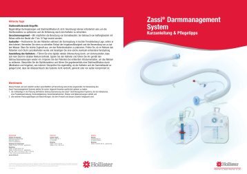 ZassiÂ® Darmmanagement System Kurzanleitung ... - gd medical AG