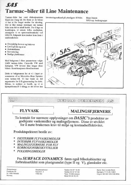 SAS - Norsk Flytekniker Organisasjon