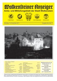 Amts- und Mitteilungsblatt der Stadt Wolkenstein Amts- und ...