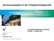 Zervixsonographie in der FrÃ¼hgeburtsdiagnostik