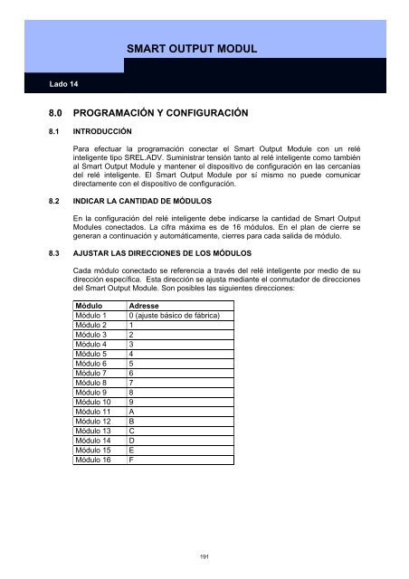 MANUAL SISTEMA 3060 - SimonsVoss technologies