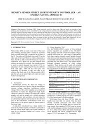 density sensed street light intensity controller â an ... - IRNet Explore