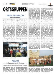 ortsgruppen - Tiroler Seniorenbund