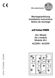 AC5005 - Toma para cable plano AS-Interface - ifm