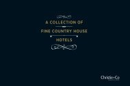 a collection of fine country house hotels - Christie + Co Corporate