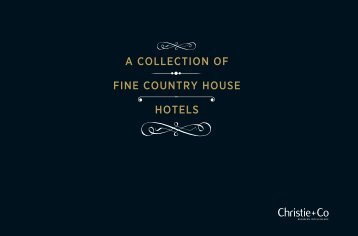 a collection of fine country house hotels - Christie + Co Corporate