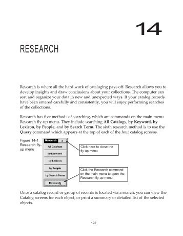 RESEARCH - PastPerfect Museum Software