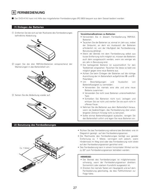 3 - Aerne Menu