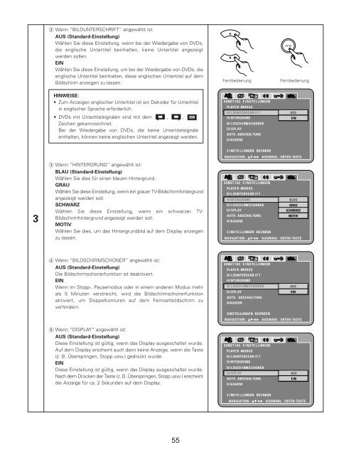 3 - Aerne Menu