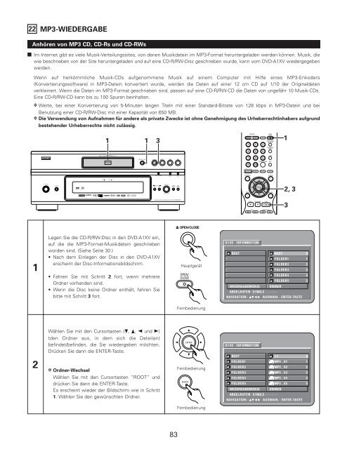 3 - Aerne Menu