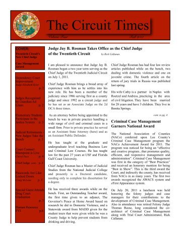 Download full PDF version. - 20th Judicial Circuit Florida - Cjis20.org