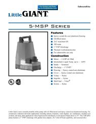 5-MSP Series - PumpVendor.com