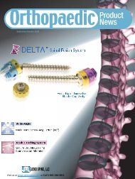 Spinal Surgery, Cement Systems - Orthoworld