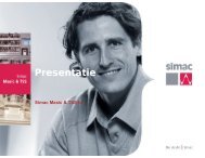 download presentatie Piet van den Hurk, Simac Masic & TSS