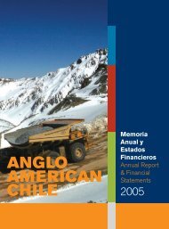 ANGLO AMERICAN CHILE