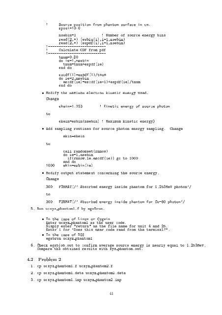 Lecture Notes of Dose distribution calculation inside phantom with ...