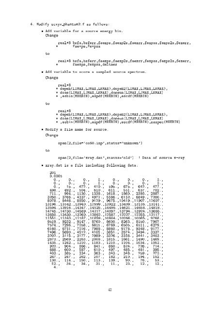 Lecture Notes of Dose distribution calculation inside phantom with ...