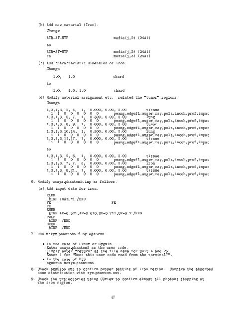 Lecture Notes of Dose distribution calculation inside phantom with ...