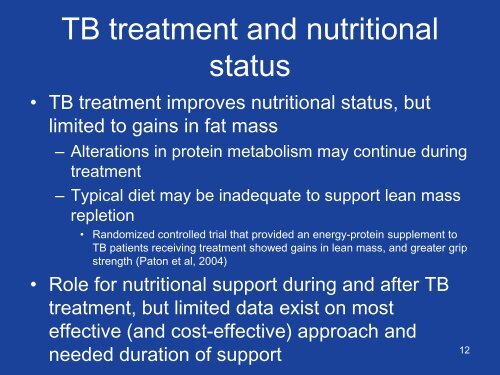 Ã¢Â€ÂœTriple troubleÃ¢Â€Â: Malnutrition, TB and HIV - CORE Group