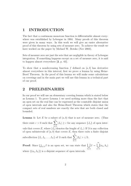 an elementary proof of lebesgue's differentiation theorem