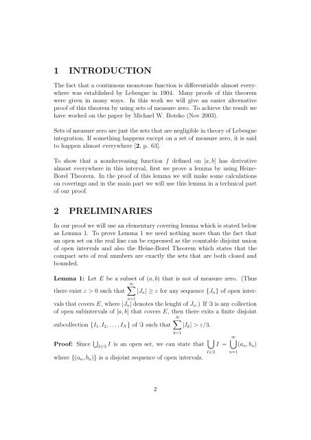 an elementary proof of lebesgue's differentiation theorem