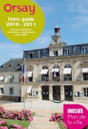 Guide d'Orsay 2010 - 2011