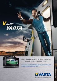VARTA Hobby Produktkatalog - hostettler autotechnik ag