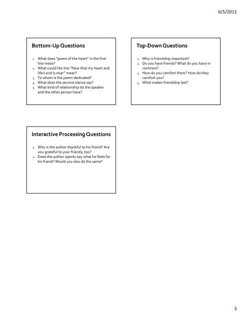 PDF handout of the 32 Powerpoints - Mark Fullmer