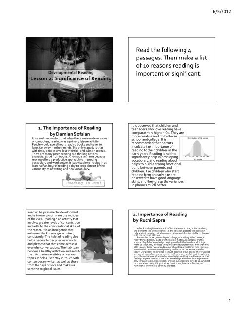 PDF handout of the 32 Powerpoints - Mark Fullmer