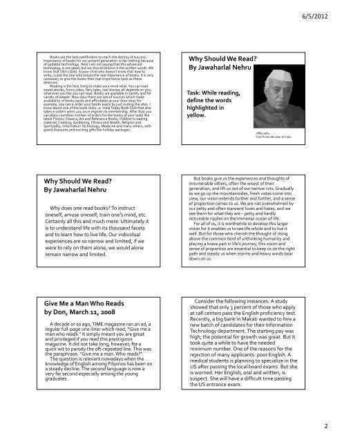 PDF handout of the 32 Powerpoints - Mark Fullmer